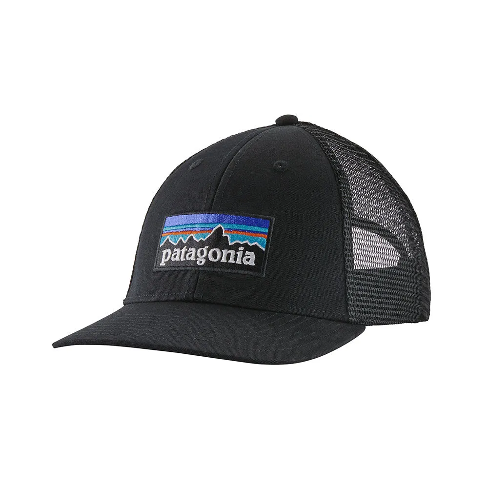 Patagonia P-6 LoPro Trucker Hat - Black