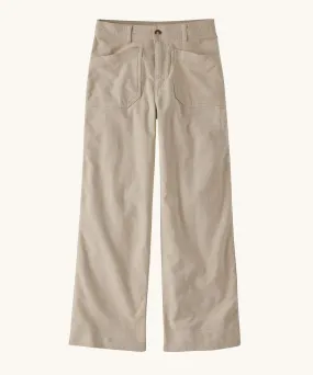 Patagonia Women's Wide Leg Cord Pants - Pumice