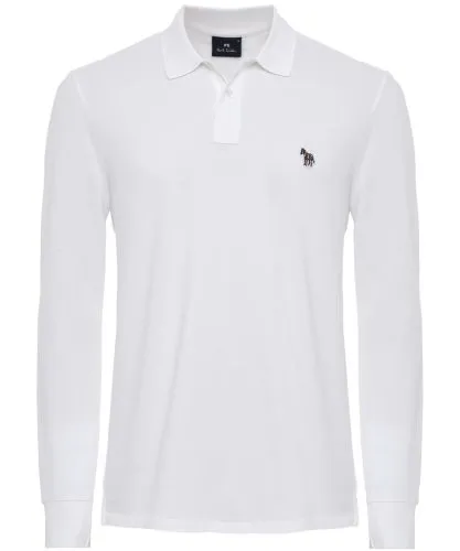 Paul Smith Long Sleeve Zebra Polo