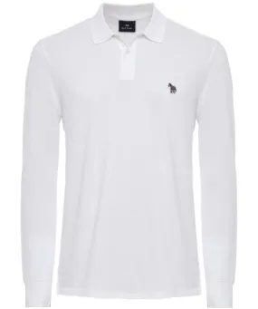 Paul Smith Long Sleeve Zebra Polo