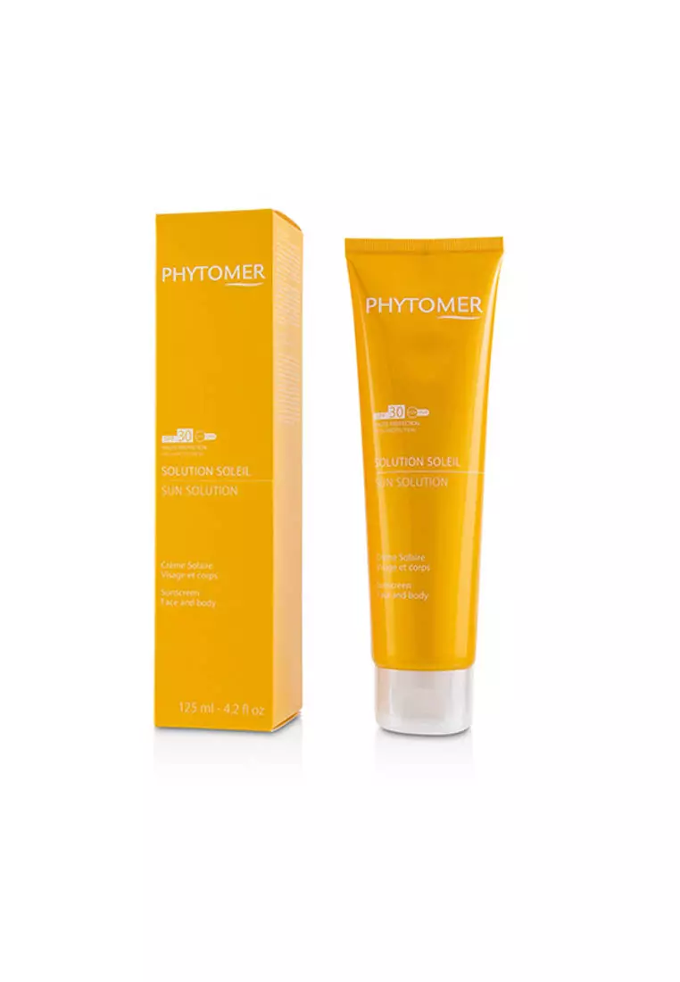 Phytomer PHYTOMER - Sun Solution Sunscreen SPF 30 (For Face and Body)  125ml/4.2oz