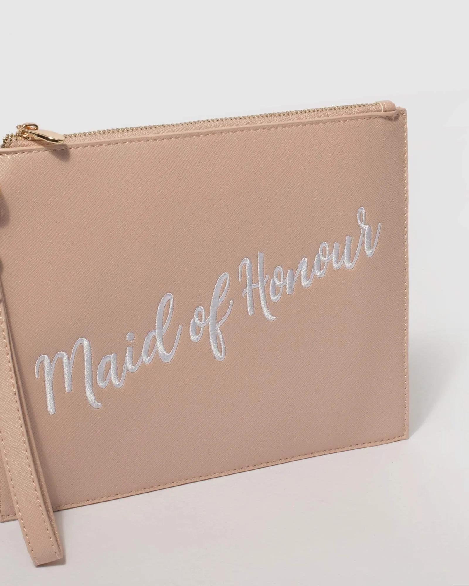 Pink Maid of Honour Clutch Bag