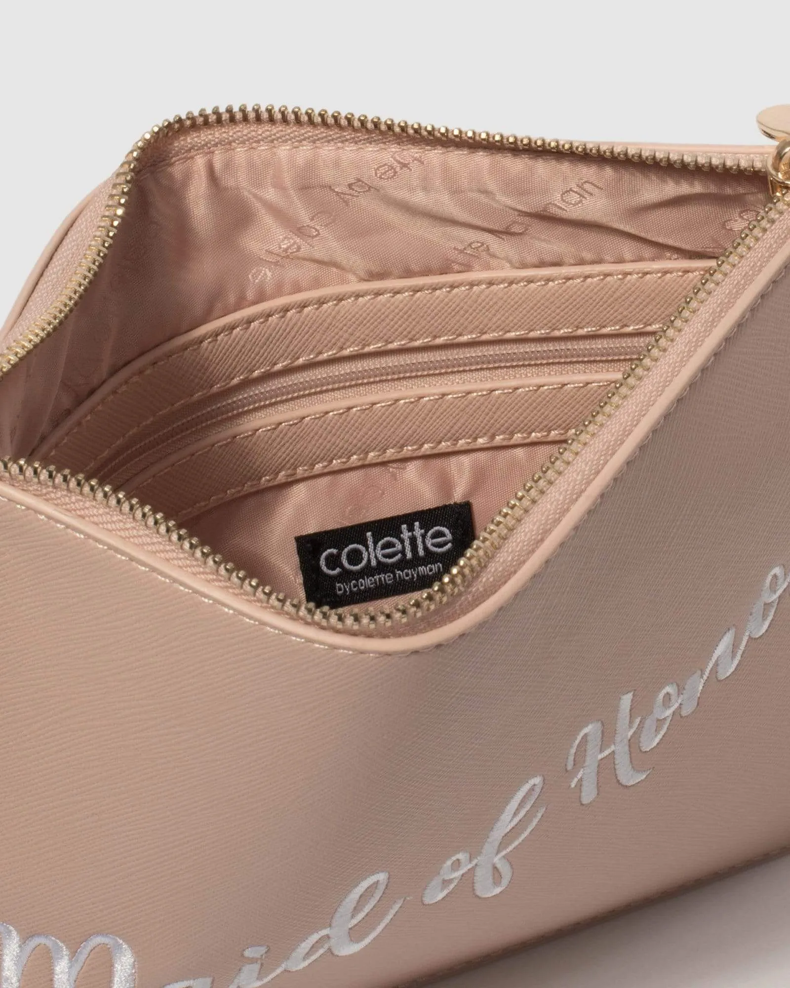 Pink Maid of Honour Clutch Bag