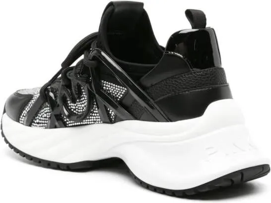 PINKO Love Birds-detail chunky sneakers Black