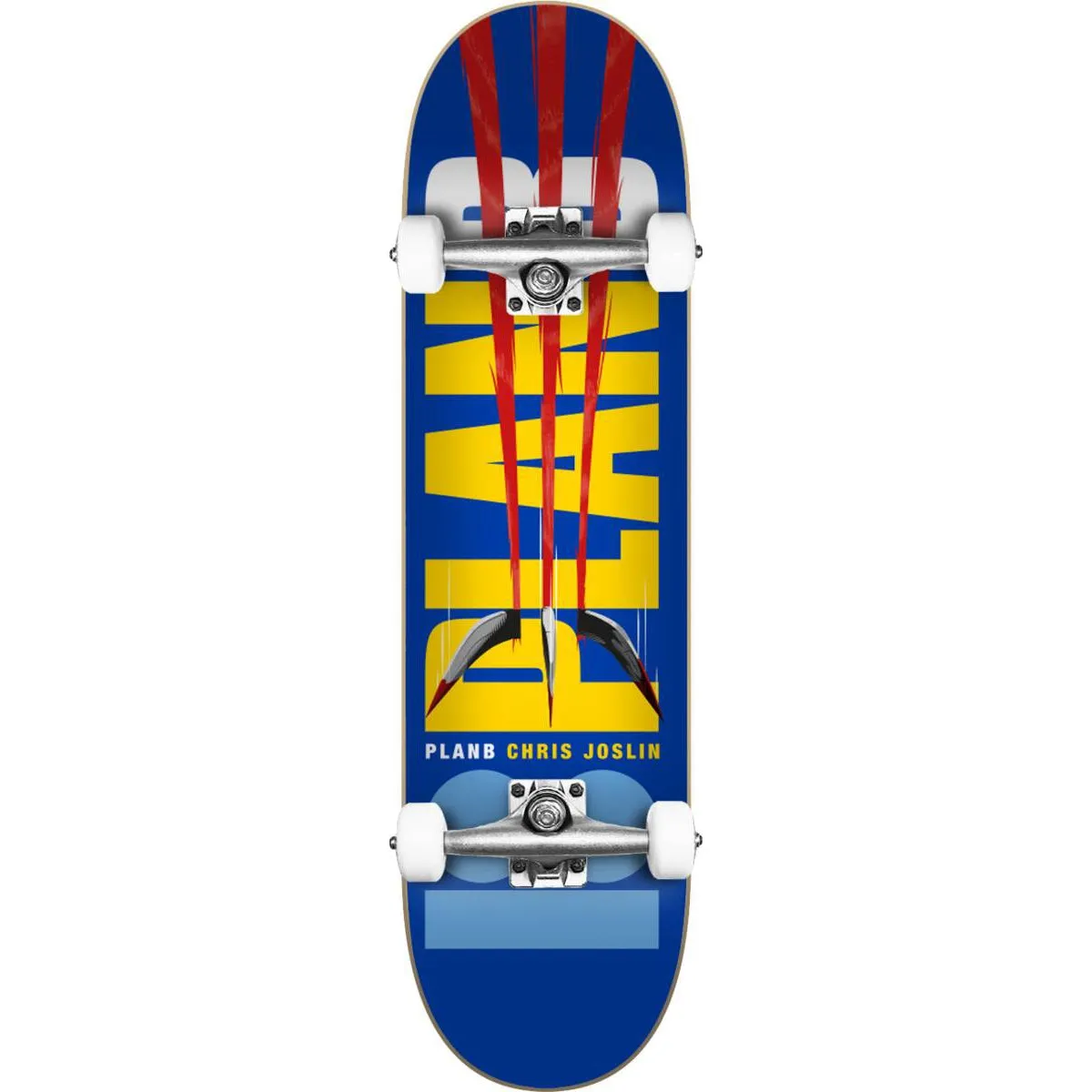 Plan B Joslin Team Og Factory Complete Skateboard Blue 8