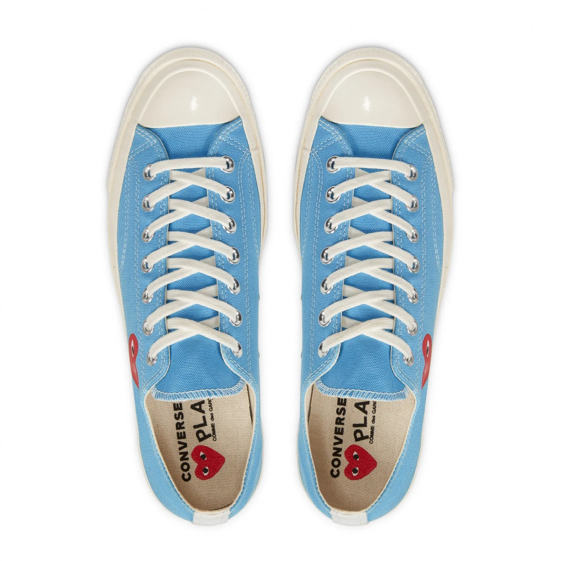 Play Comme des Garons x Converse Chuck Taylor All Star 70' Low (Bright Blue)