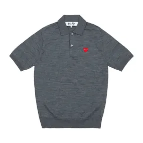 PLAY  Short Sleeve Polo AX-N094Grey 