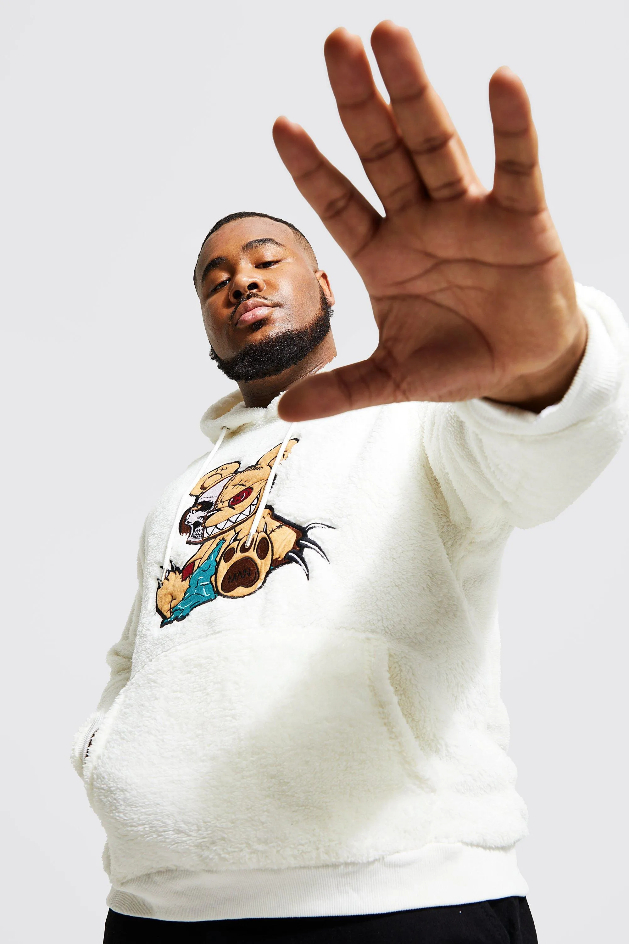 Plus Evil Teddy Borg Hoodie