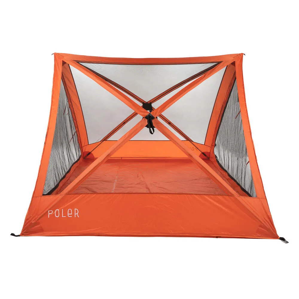 Poler 4 Person Tent - Orange