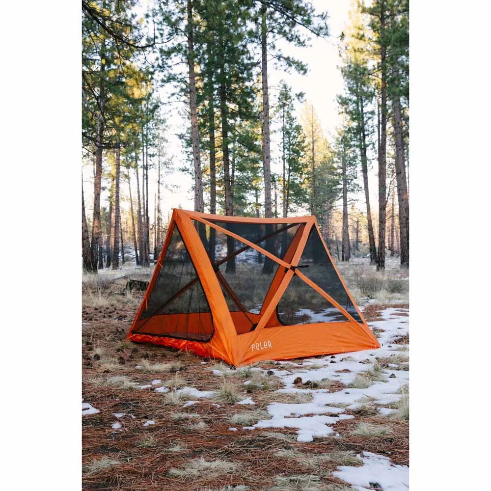 Poler 4 Person Tent - Orange