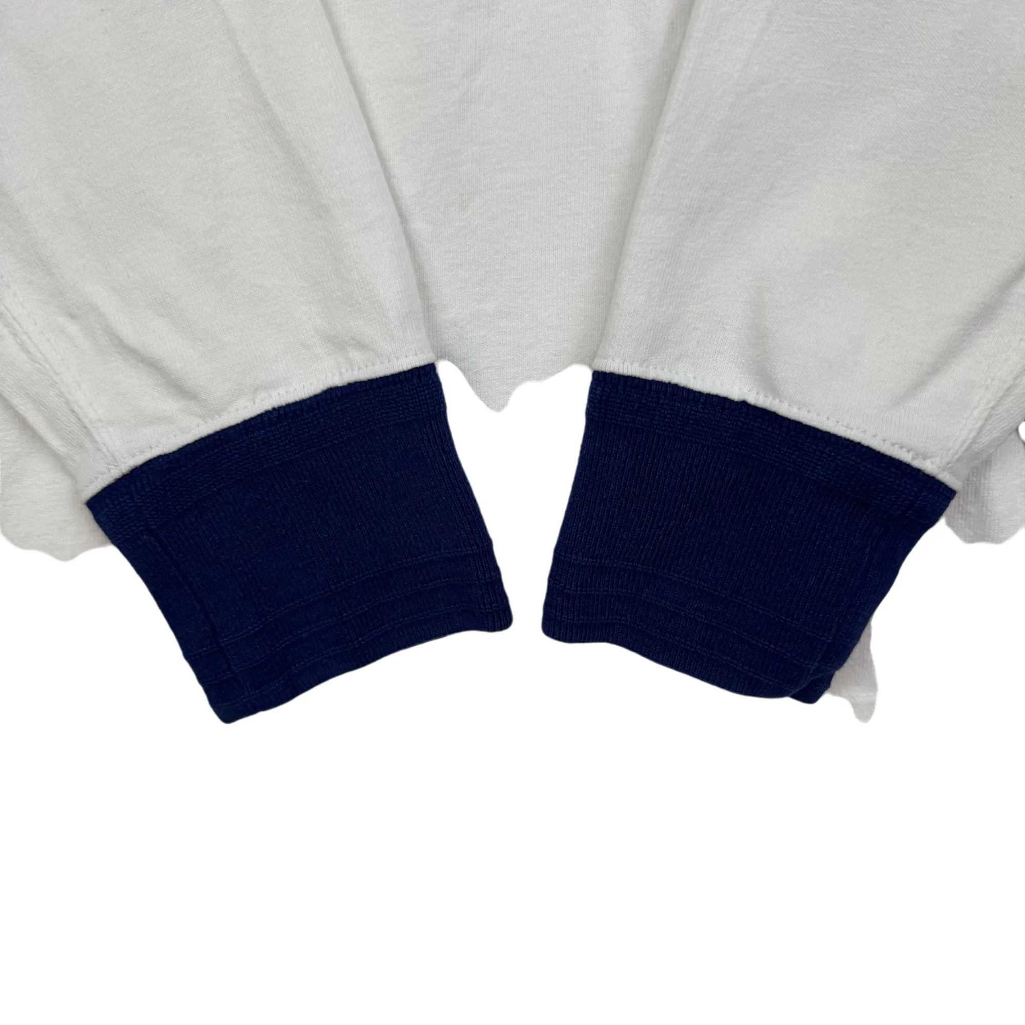 Polo Ralph Lauren RL Golf Club Long Sleeve Rugby Shirt White