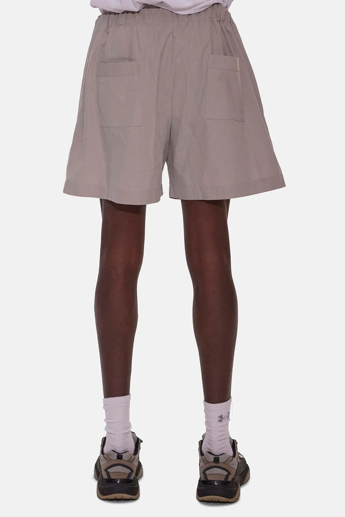 Poplin Short  - Grey