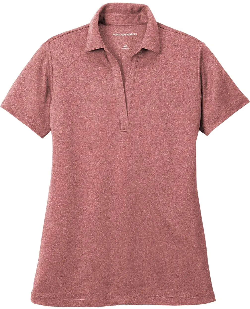 Port AuthorityLadies Heathered Silk TouchPerformance Polo