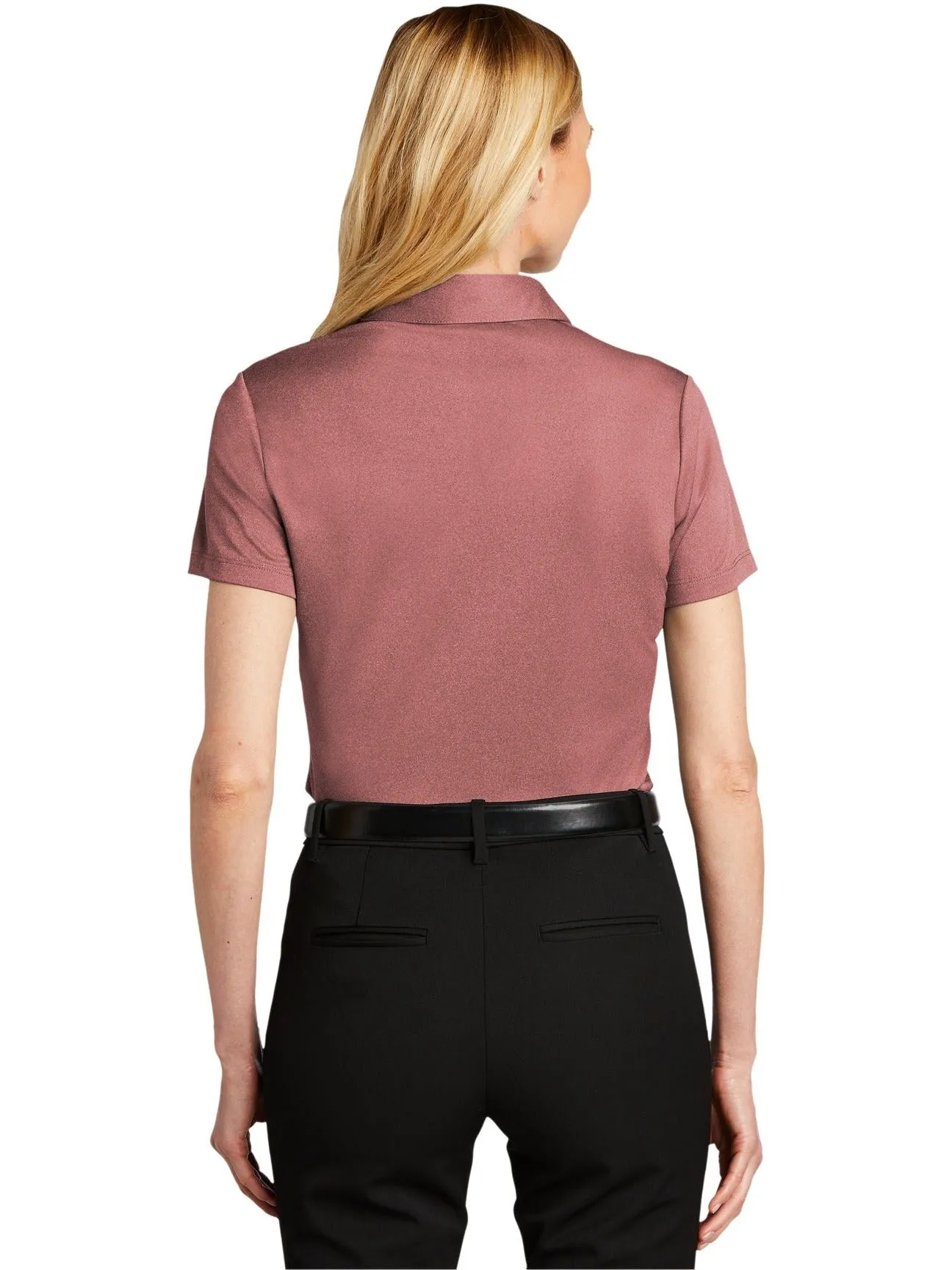 Port AuthorityLadies Heathered Silk TouchPerformance Polo