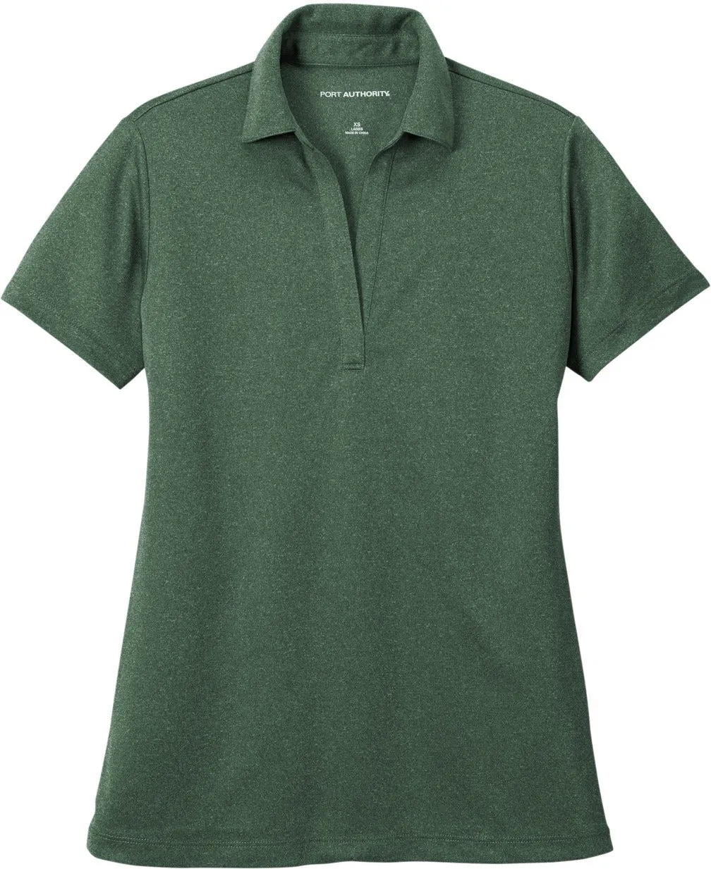 Port AuthorityLadies Heathered Silk TouchPerformance Polo