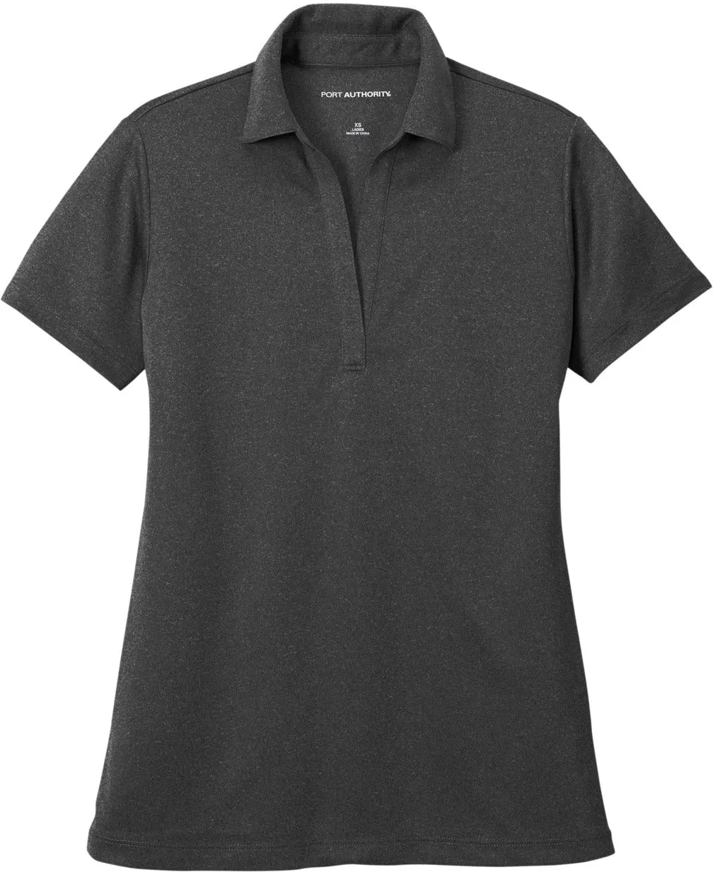 Port AuthorityLadies Heathered Silk TouchPerformance Polo