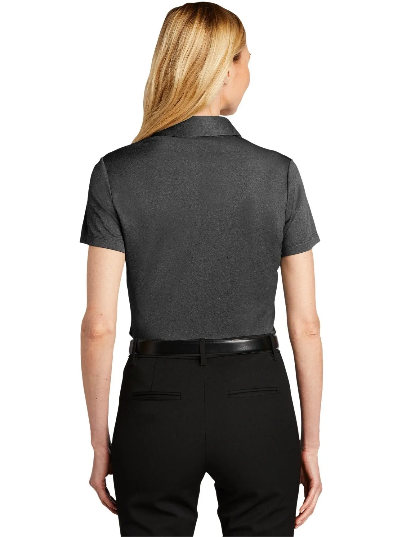 Port AuthorityLadies Heathered Silk TouchPerformance Polo