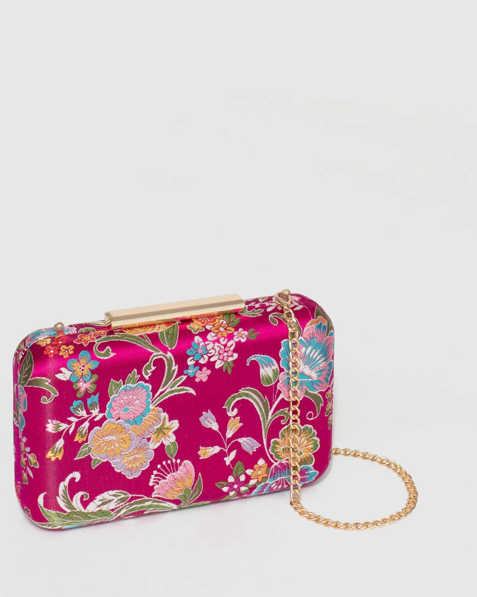 Print Lexi Fabric Clutch Bag