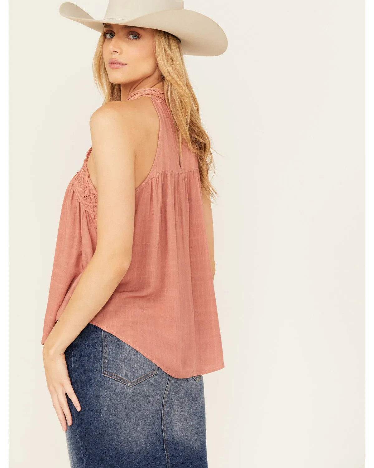 Product Name:  Eyeshadow Women's Battenburg Lace Tank