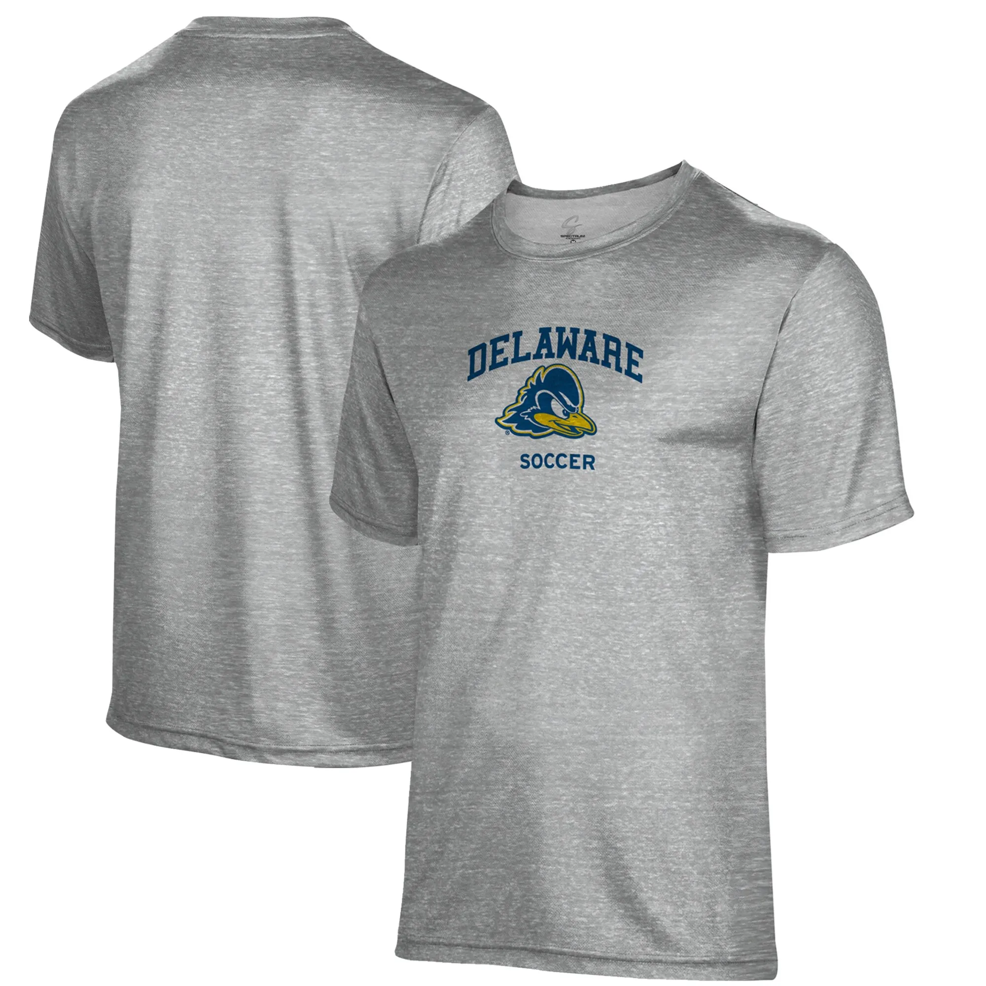 ProSphere  Delaware Fightin' Blue Hens Youth Gray Soccer Name Drop T-Shirt