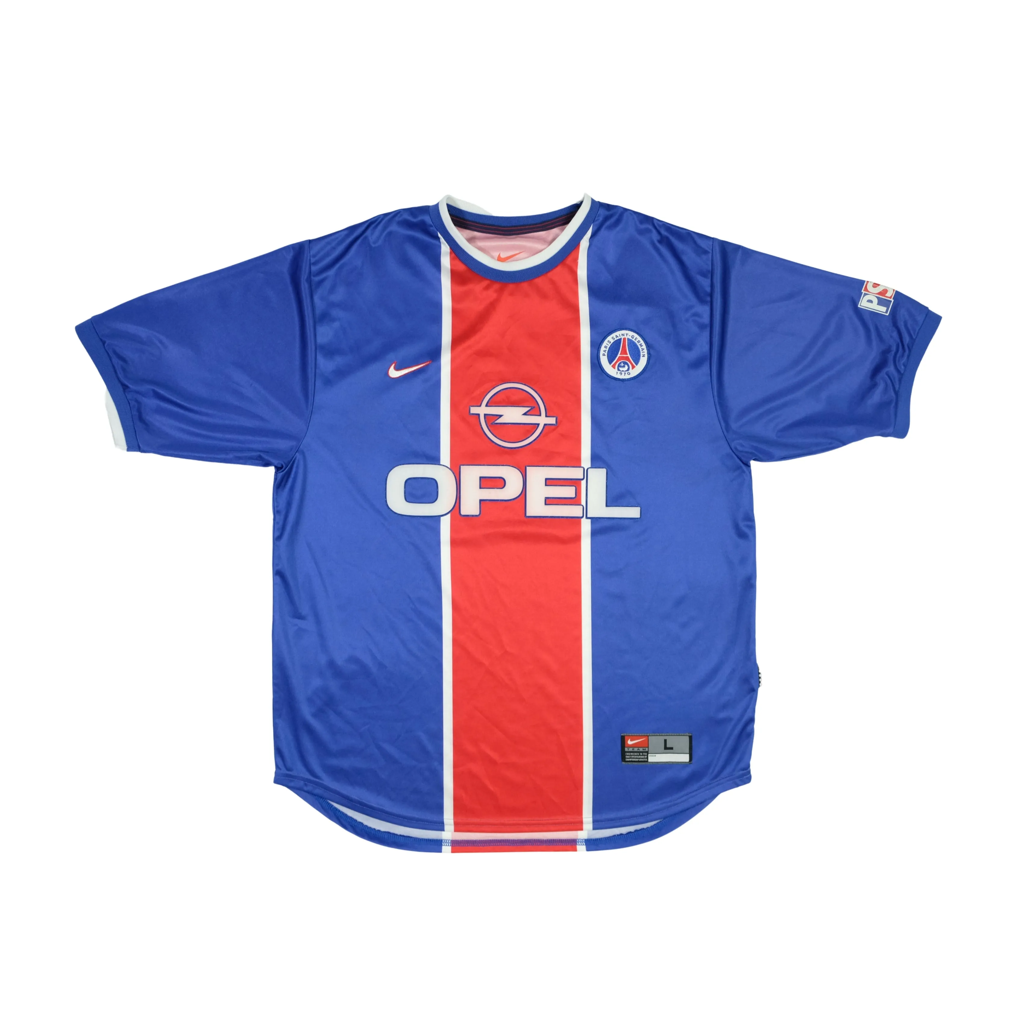 PSG Original Home Football Shirt 1999/2000 Nike Large