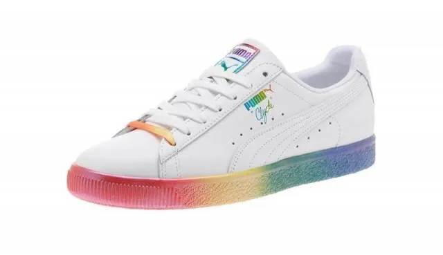 Puma Clyde "Pride" Sz 13, FULLY AUTHENTICATED!