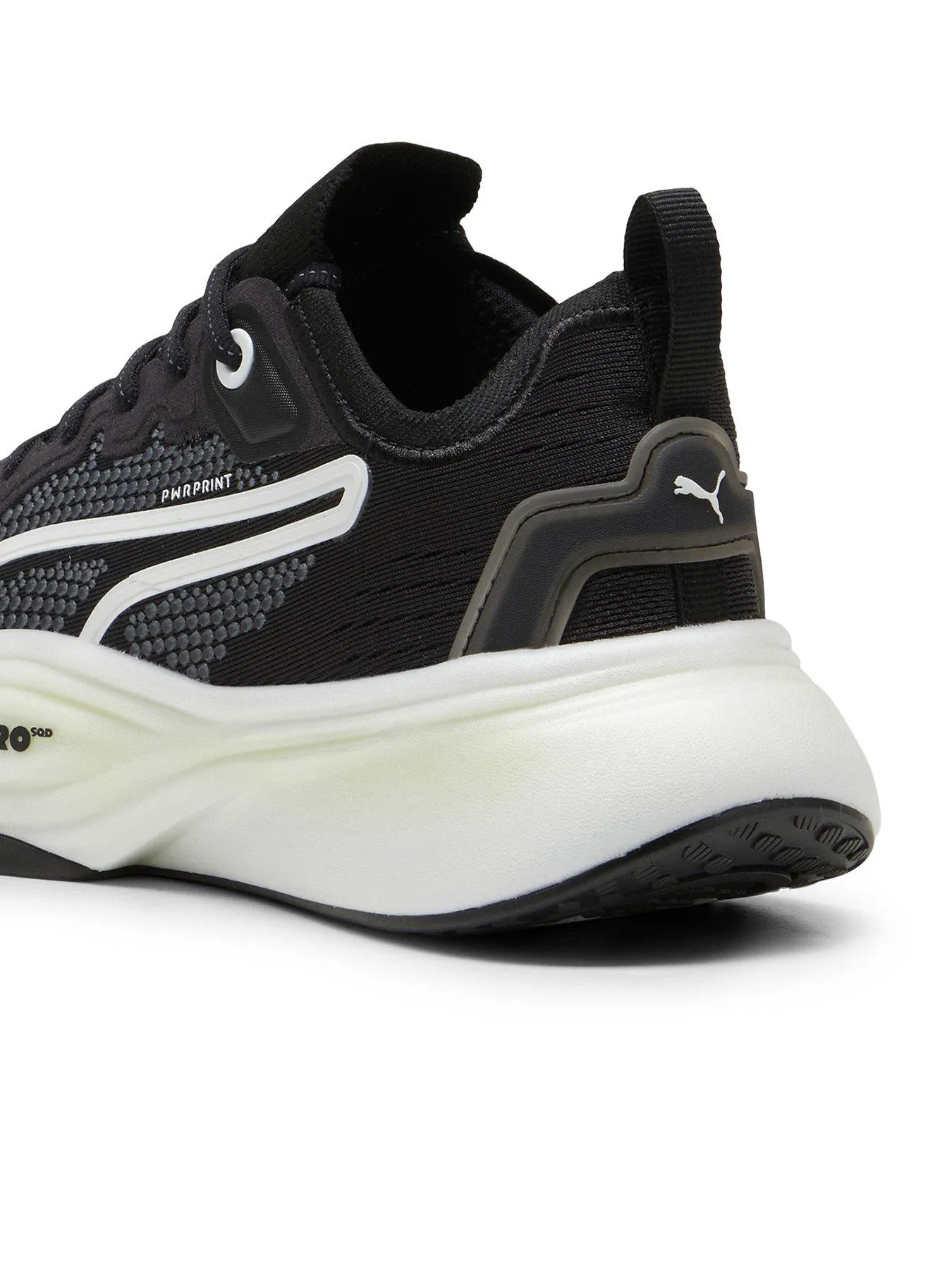 Puma Mens Training PWR Nitro Sqd 2 Trainers - Black/White