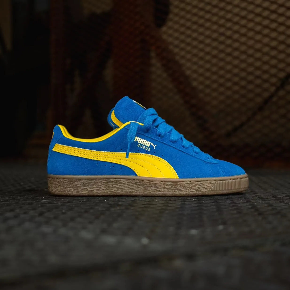 Puma Suede Terrace (Cobalt Glaze/Pelé Yellow)