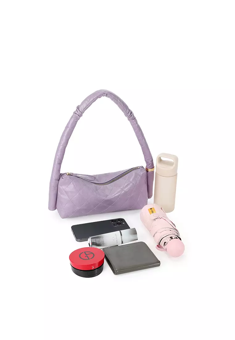 RABEANCO LUCINDA Cigar Baguette Bag - Lilac