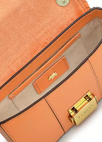Radley London Apricot Hanley Close Weave Mini Flapover Crossbody Bag | Kaleidoscope