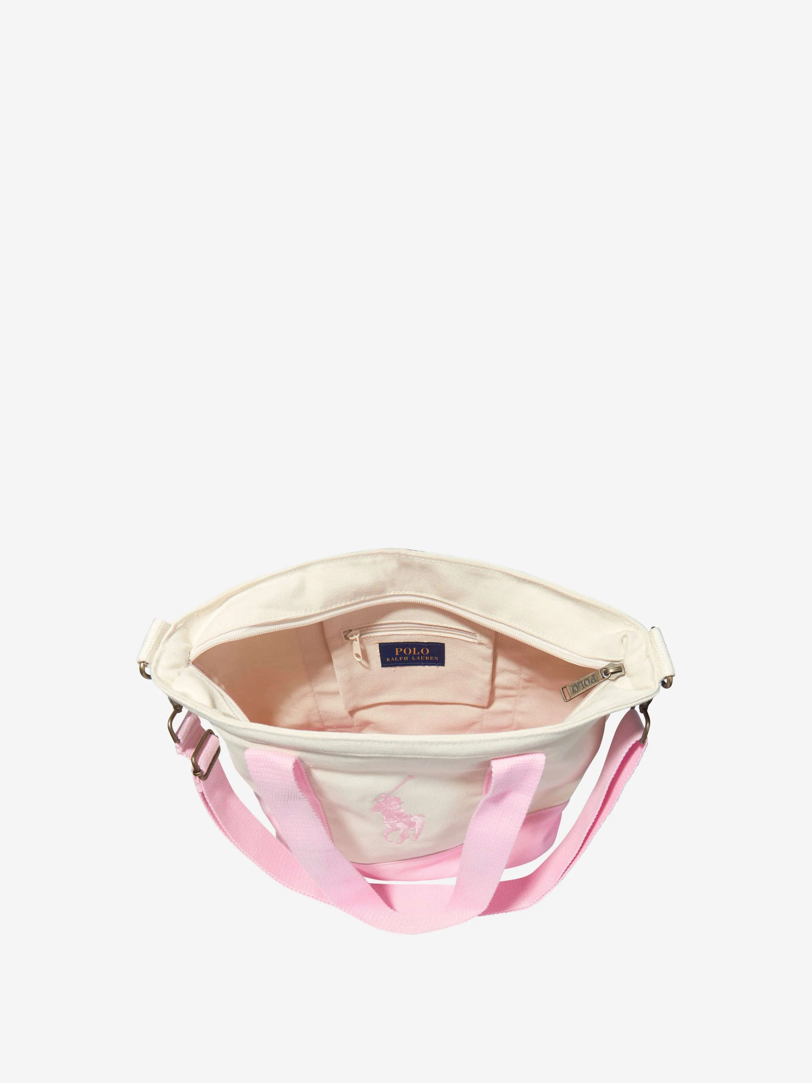 Ralph Lauren Girls Polo Player Tote Bag (W:43cm)