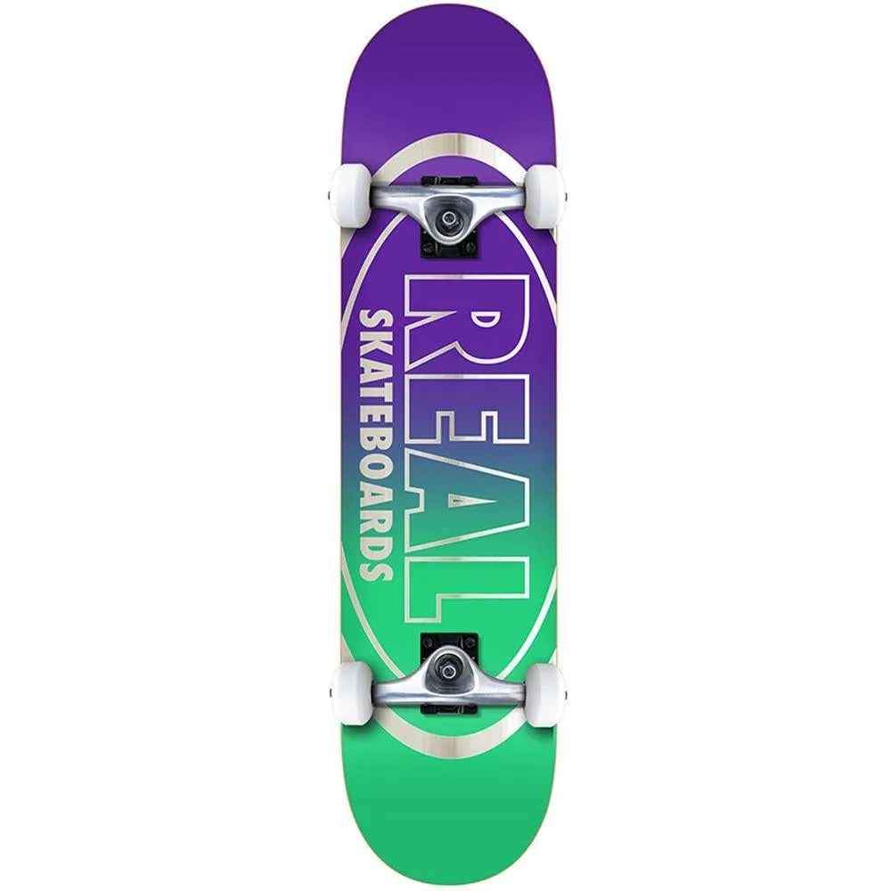 Real Golden Oval Outline Lg Factory Complete Skateboard Multi 8