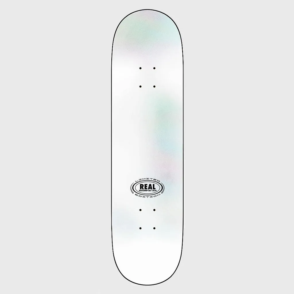 Real Skateboards - 8.5 Skate Shop Day Ishod Wair Good Dog Skateboard Deck - Gold
