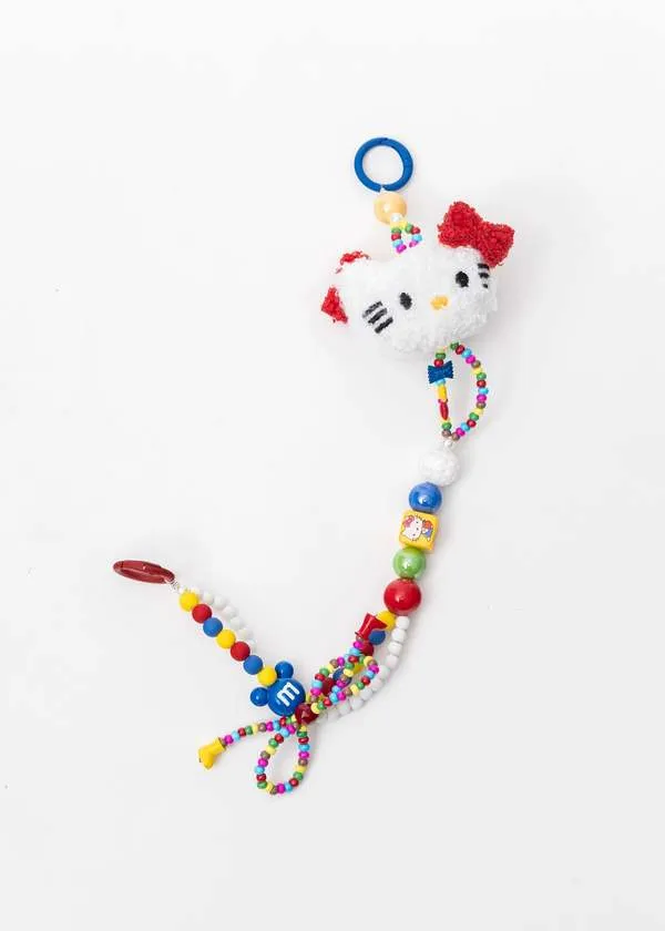 Red Hello Kitty Bag Chain - Multi