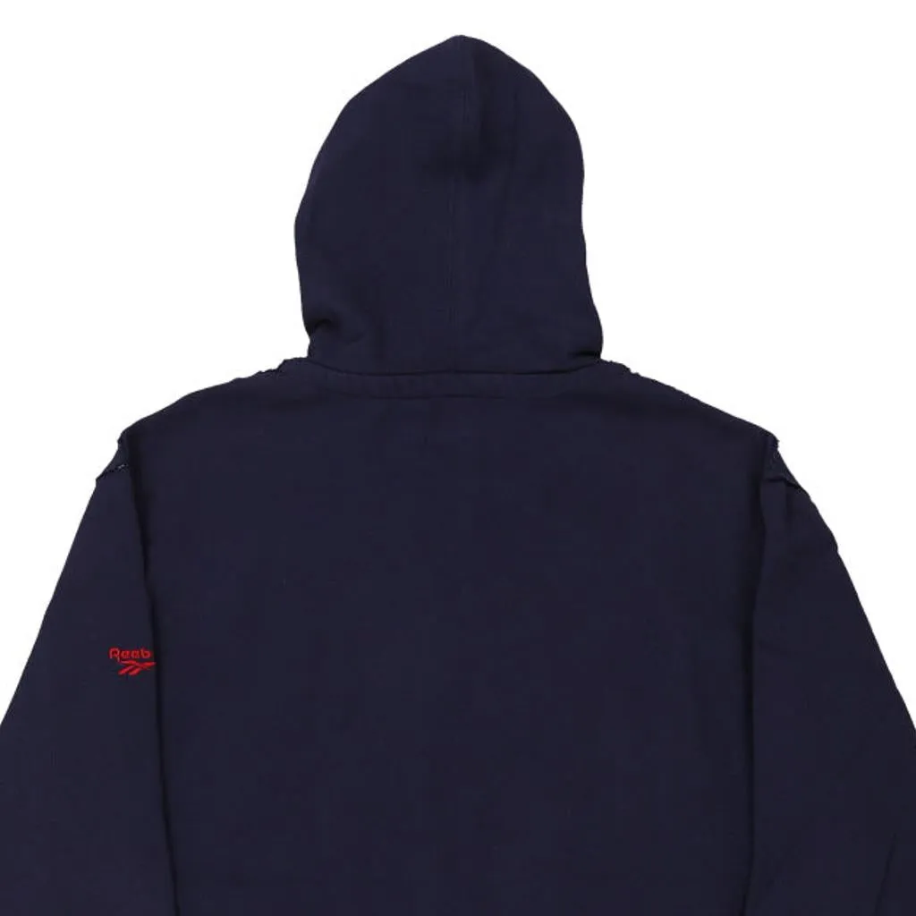 Reebok Hoodie - 2XL Navy Cotton