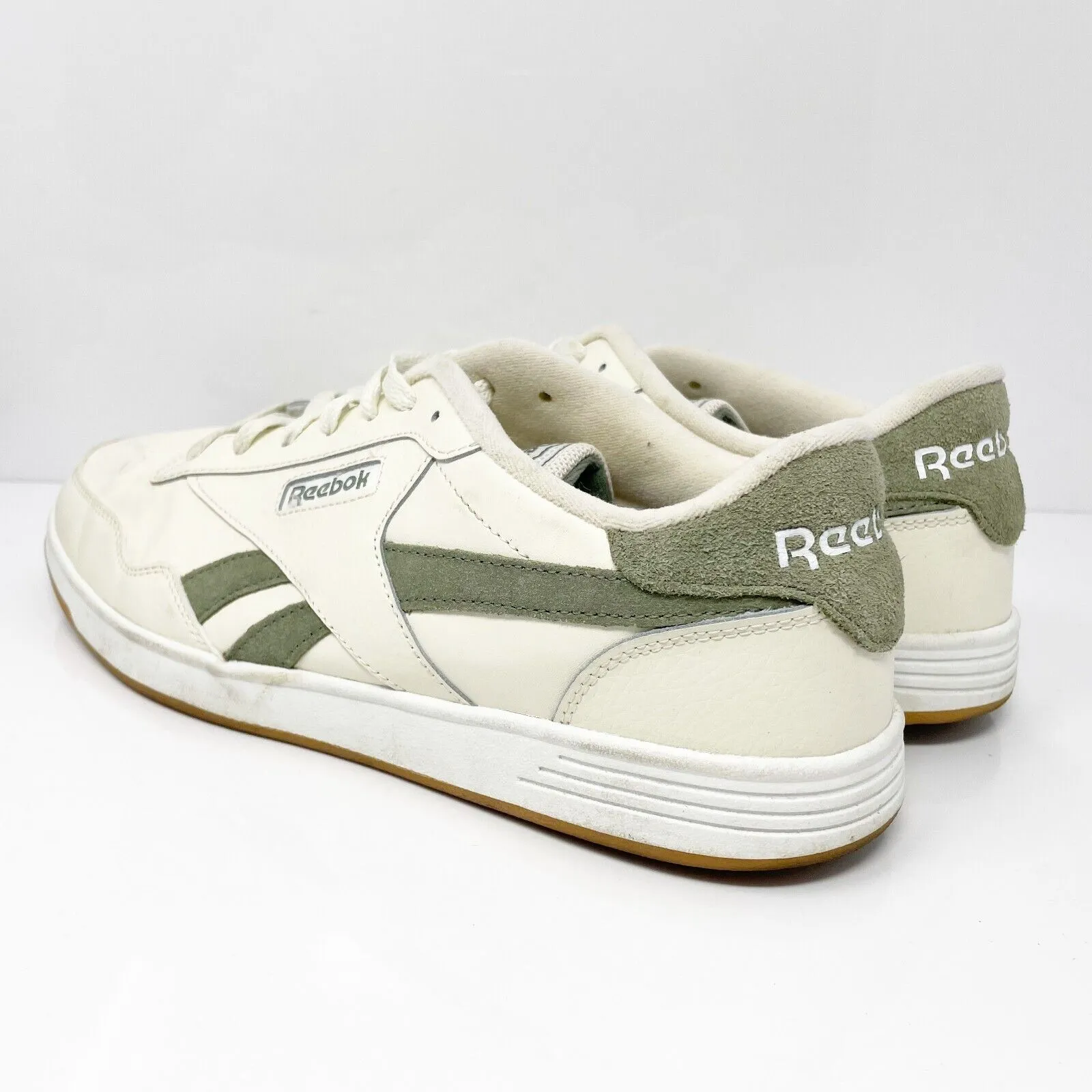 Reebok Mens Club Memt AR30124M White Casual Shoes Sneakers Size 10.5