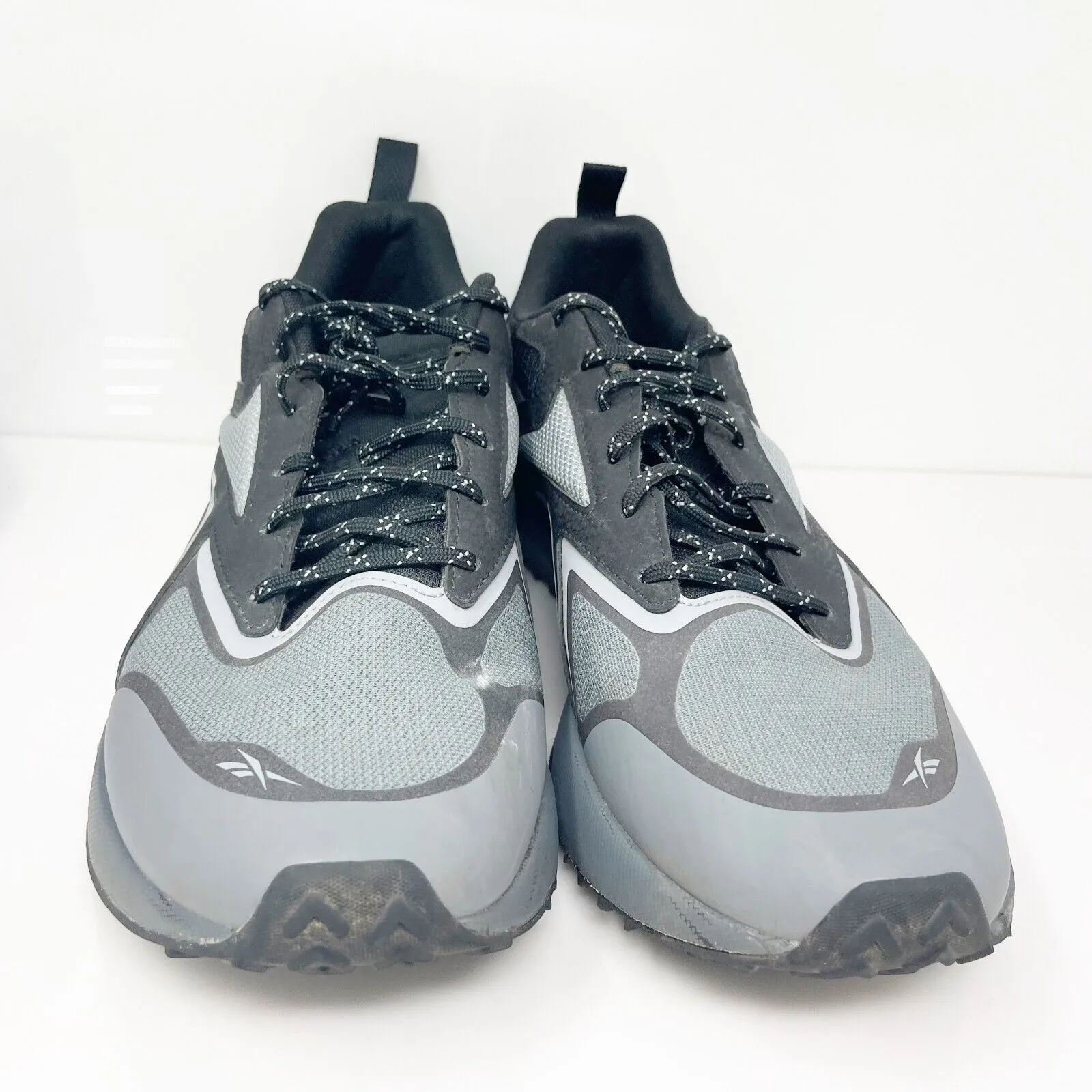 Reebok Mens Lavante Trail 2 GY1457 Gray Running Shoes Sneakers Size 10.5