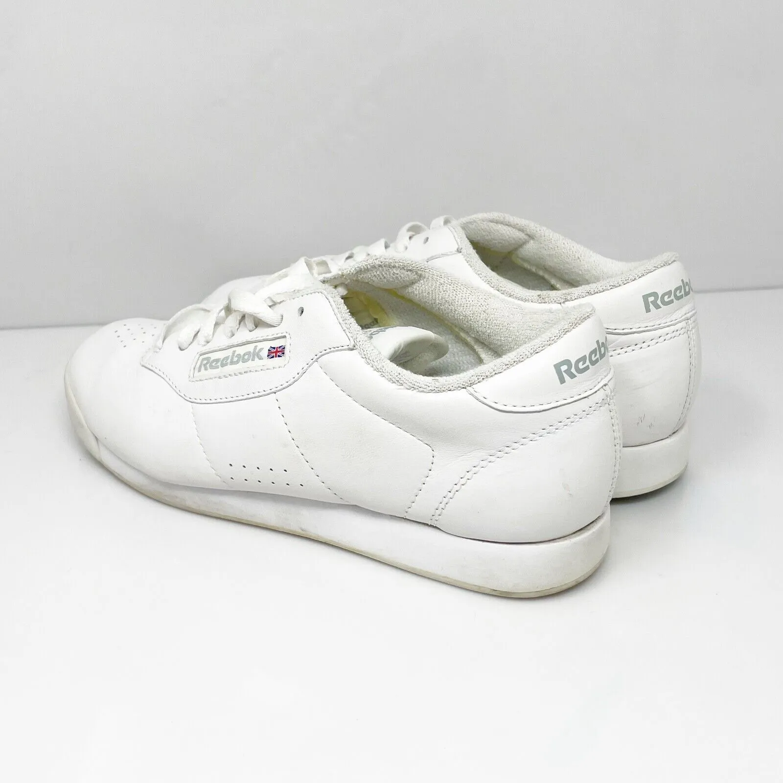 Reebok Womens Classic Princess 2-30500 White Basketball Shoes Sneakers Size 7