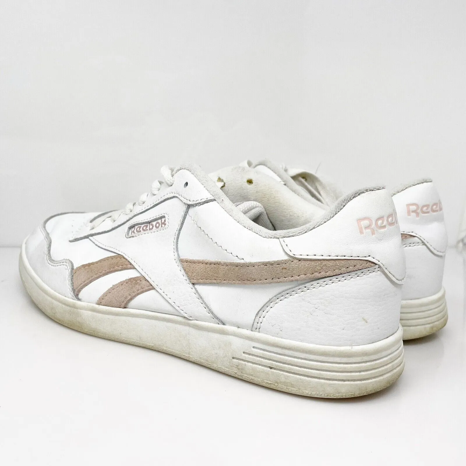 Reebok Womens Club Memt R30124W White Casual Shoes Sneakers Size 10