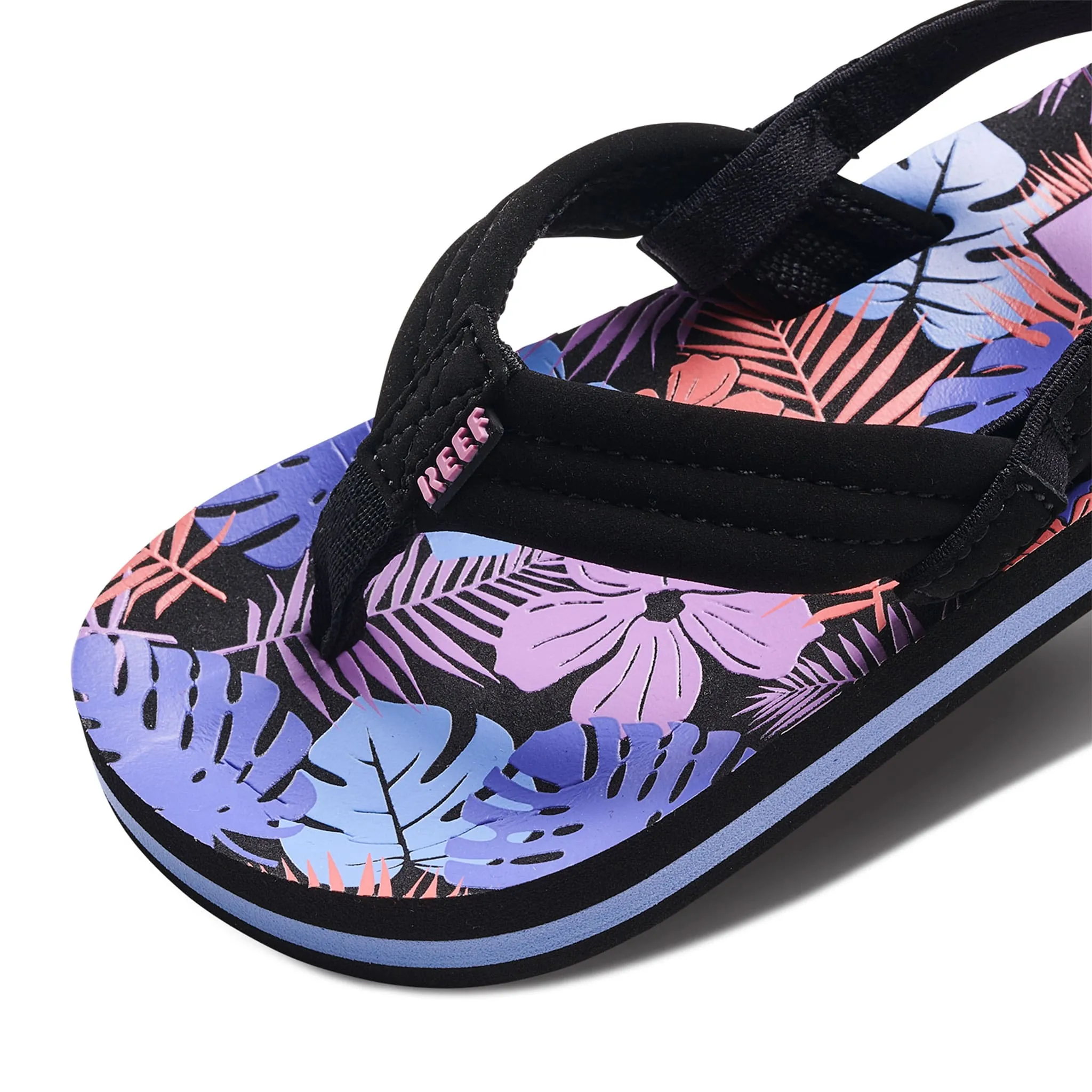 Reef Purple Fronds Ahi Sandals Sizes 5-12  - Clement