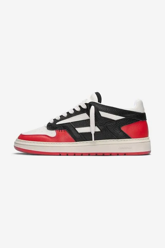 Represent leather sneakers Reptor Low red color