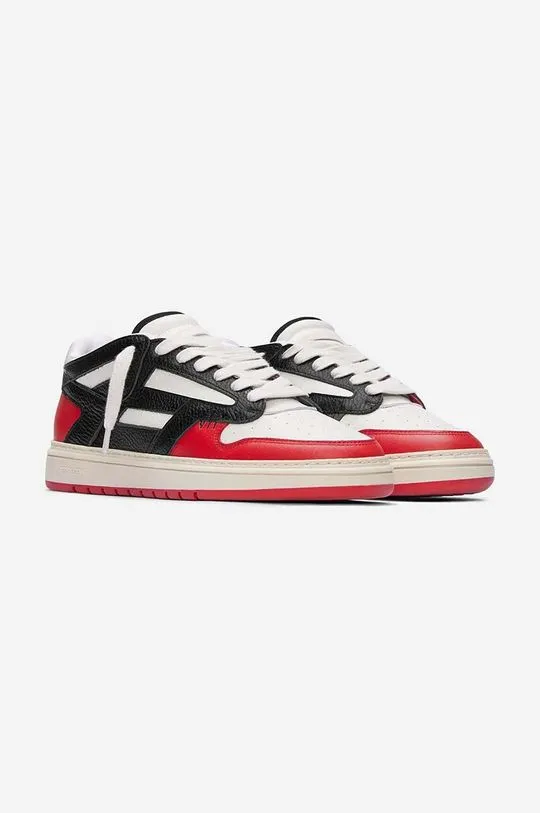 Represent leather sneakers Reptor Low red color