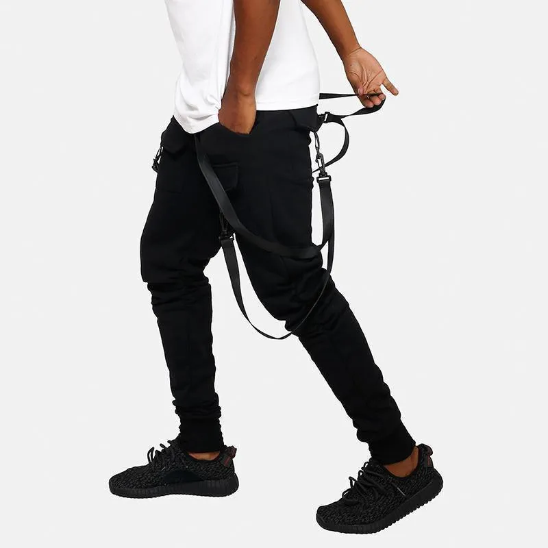 Ribbon Cargo Pants For Men