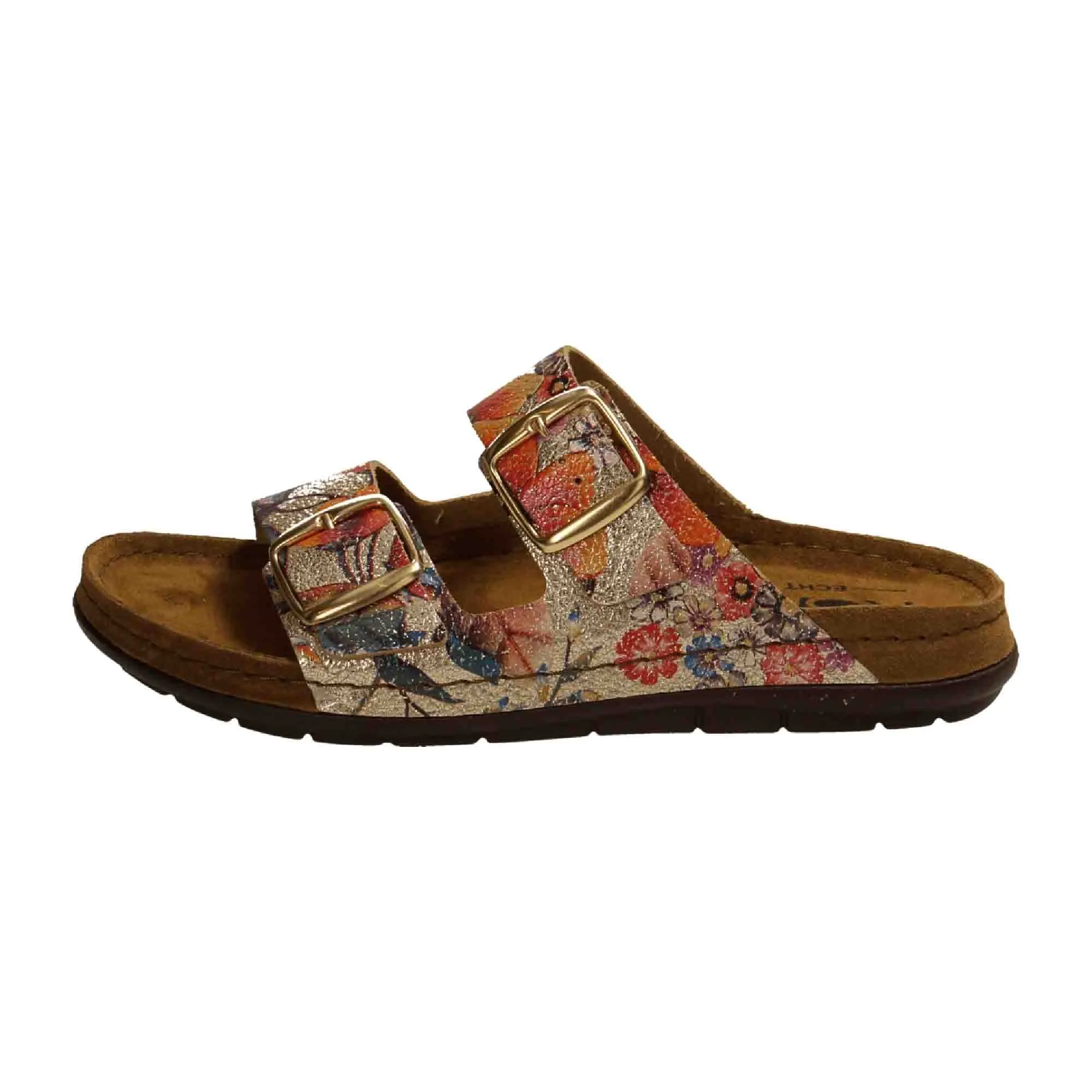 Rohde Rodigo Women's Colorful Sandals with Buckle and Open Toe