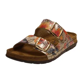 Rohde Rodigo Women's Colorful Sandals with Buckle and Open Toe