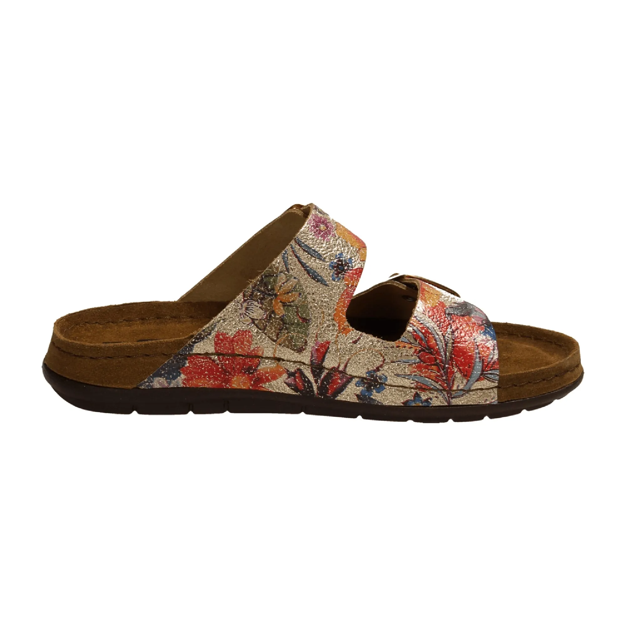 Rohde Rodigo Women's Colorful Sandals with Buckle and Open Toe