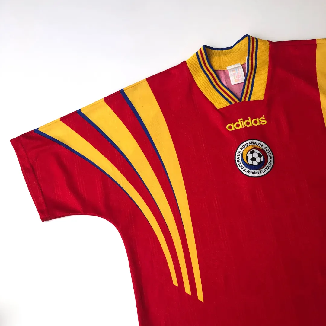 Romania Original 1996/1998 Adidas Away Football Shirt Large