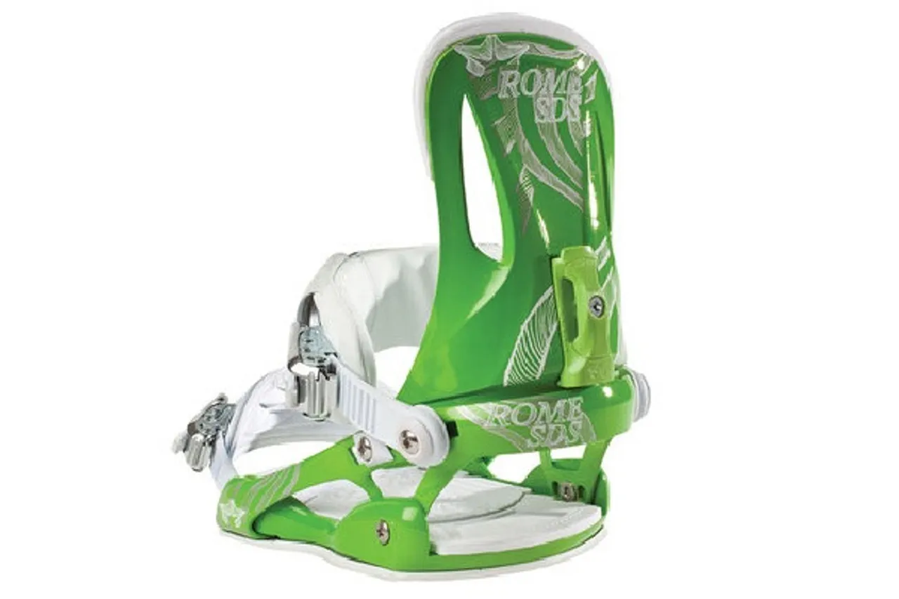 Rome Strut Women's Snowboard Binding 2012 - Green Small/Medium