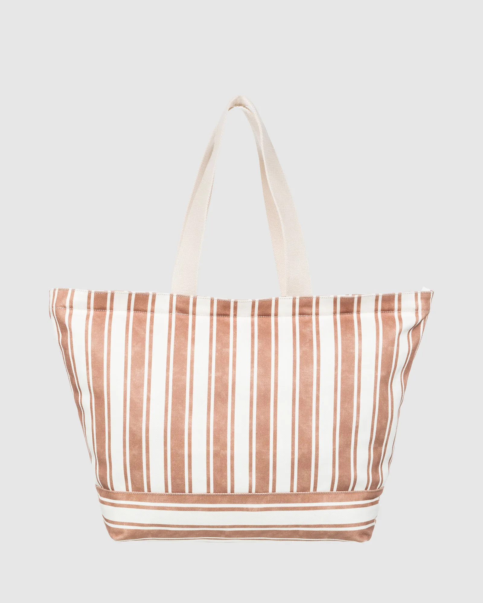 Roxy Strippy Beach Tote Bag - Camel Sandy Stripe | SurfStitch