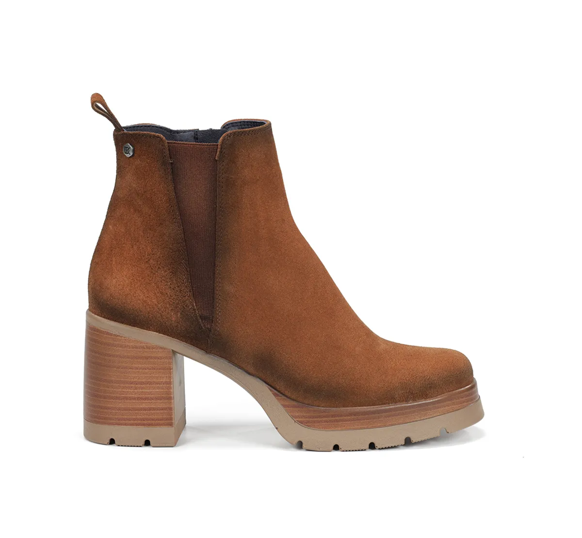 SAFE D9414 Brown  Ankle Boot